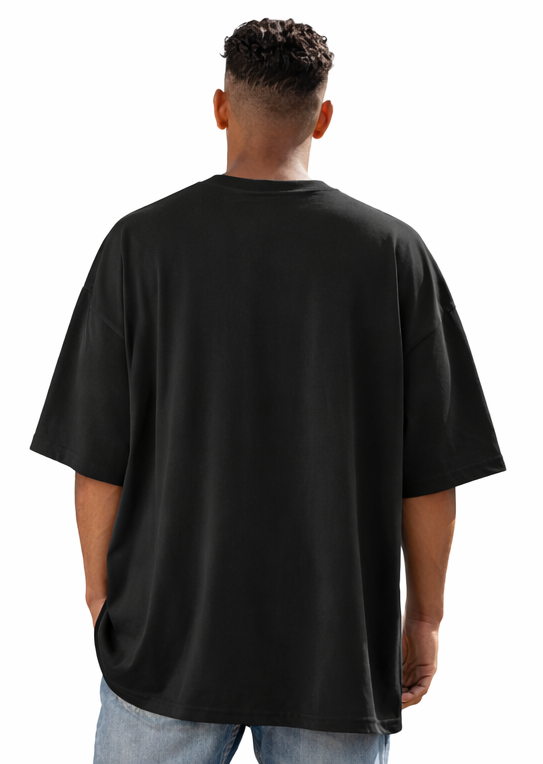 SPIRIT GRAPHIC PRINT OVERSIZED T-SHIRT - WHITE