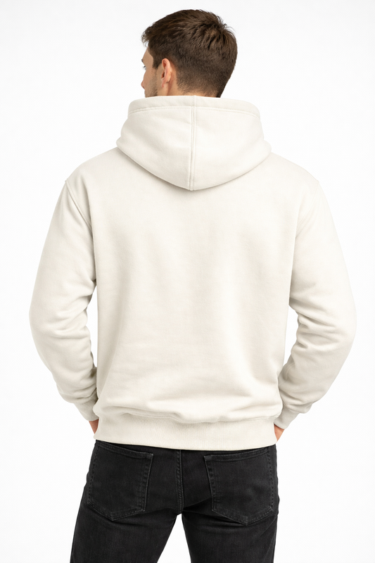 320 GSM PREMIUM OFF WHITE HOODIE