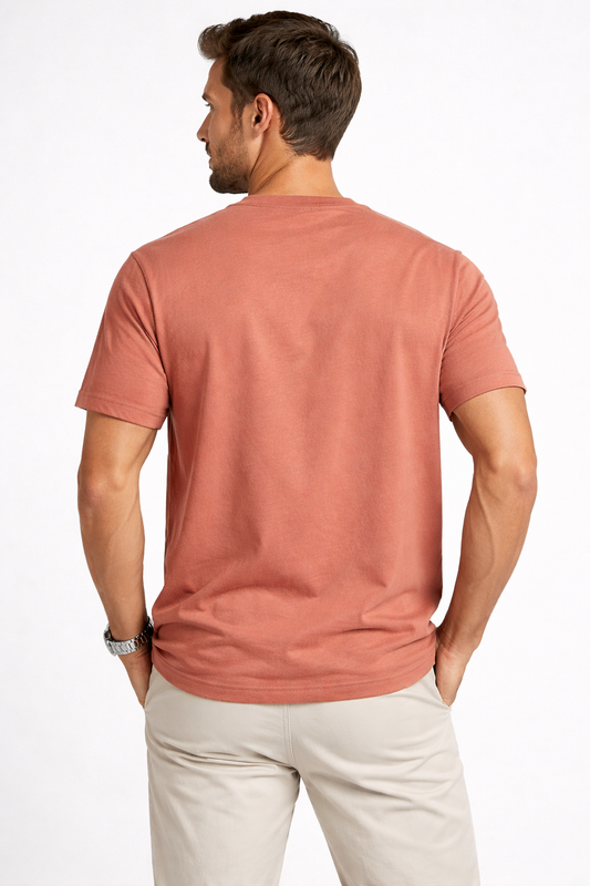 ROSE PINK 180GSM Premium Regular Fit T-Shirt