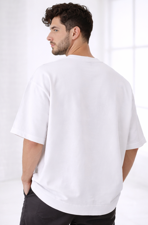 RUNNING UP THAT HILL | STRANGER THINGS GRAPHIC PRINTED OVERSIZED FIT T-SHIRT