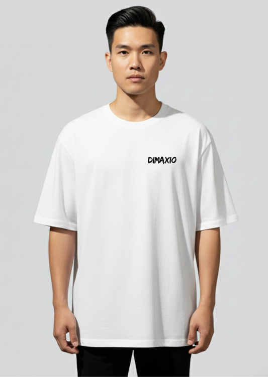 OG GRAPHIC PRINT OVERSIZED T-SHIRT - WHITE