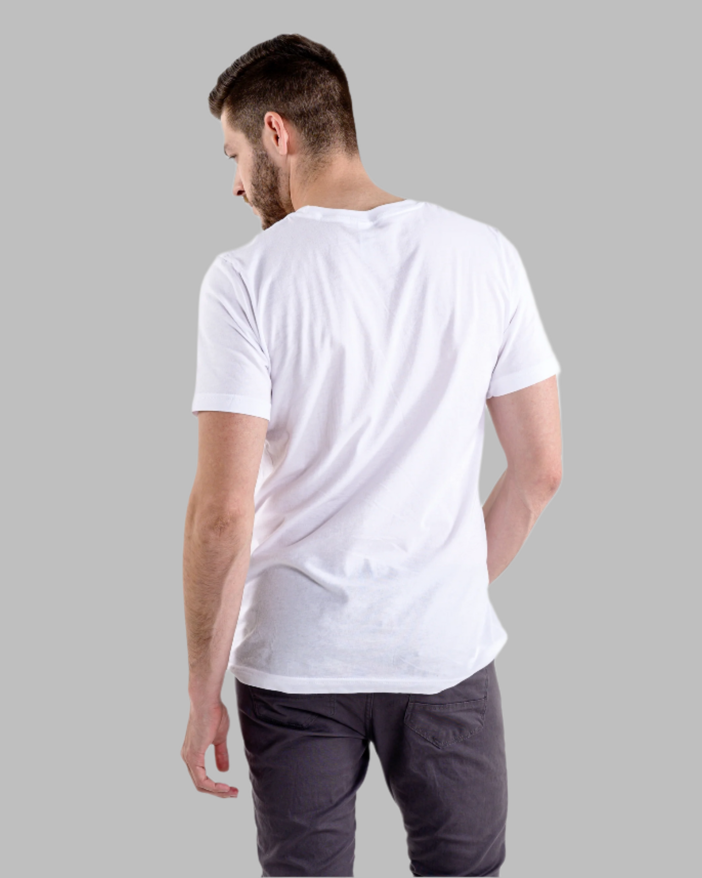 BRON TO CHILL GRAPHIC PRINTED T-SHIRT - WHITE