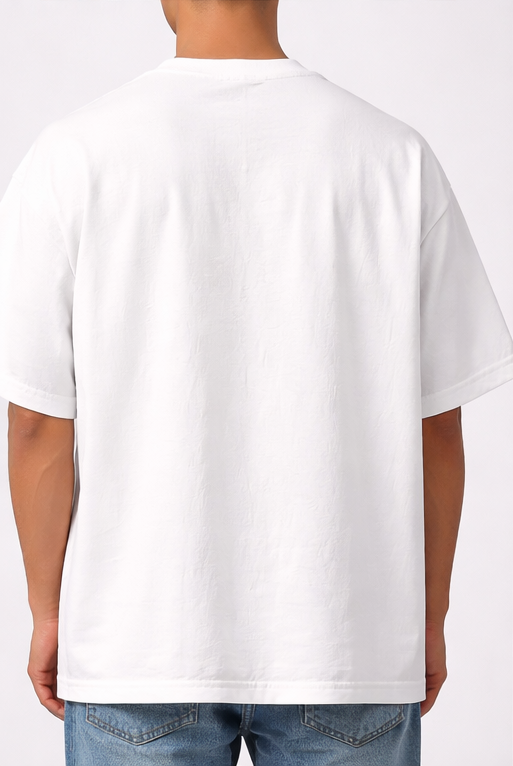 LEO GRAPHIC PRINT OVERSIZED T-SHIRT - BLACK